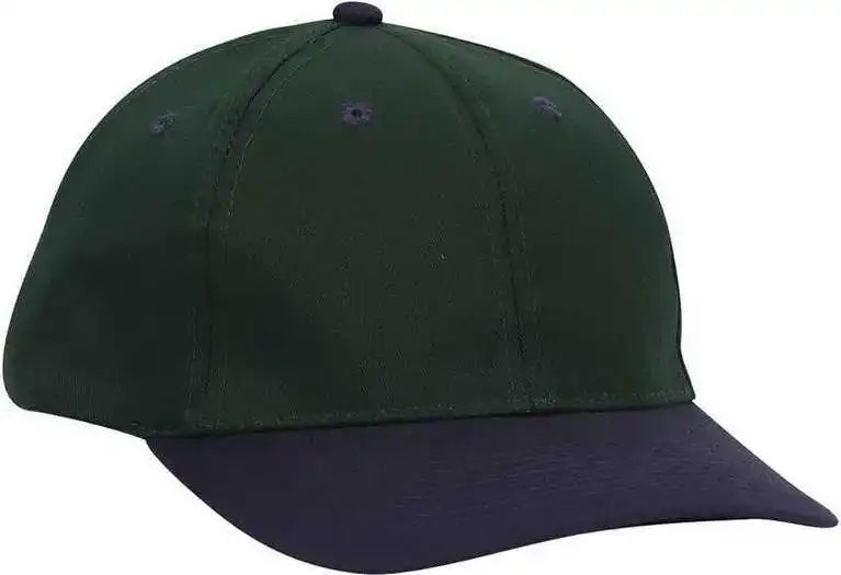 Otto 19-013 6 Panel Low Profile Baseball Cap - Navy Burgandy Maroon - one Size Fits Most