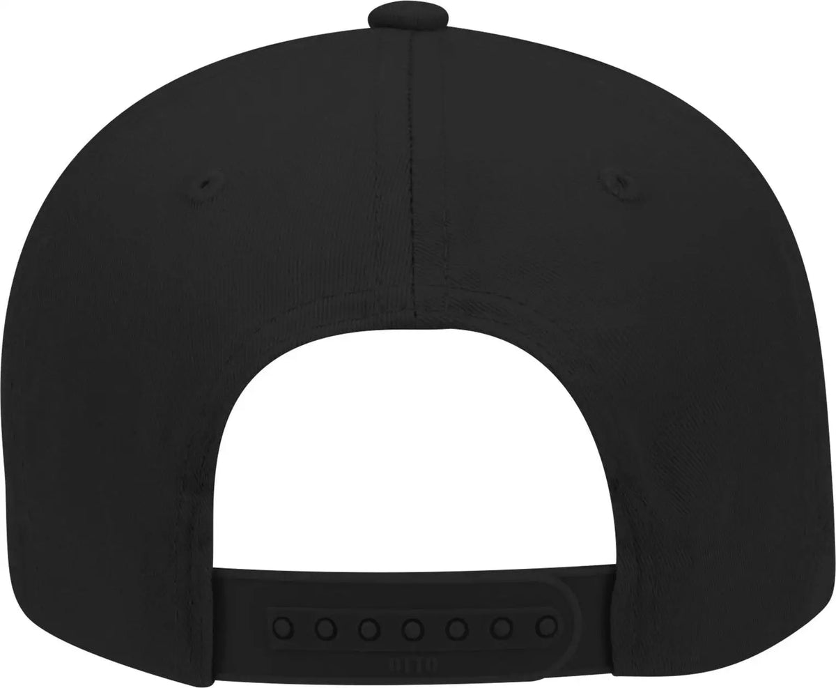 Otto 19-061 6 Panel Low Profile Baseball Cap - Black - 1/2’’ - 7 5/8’’