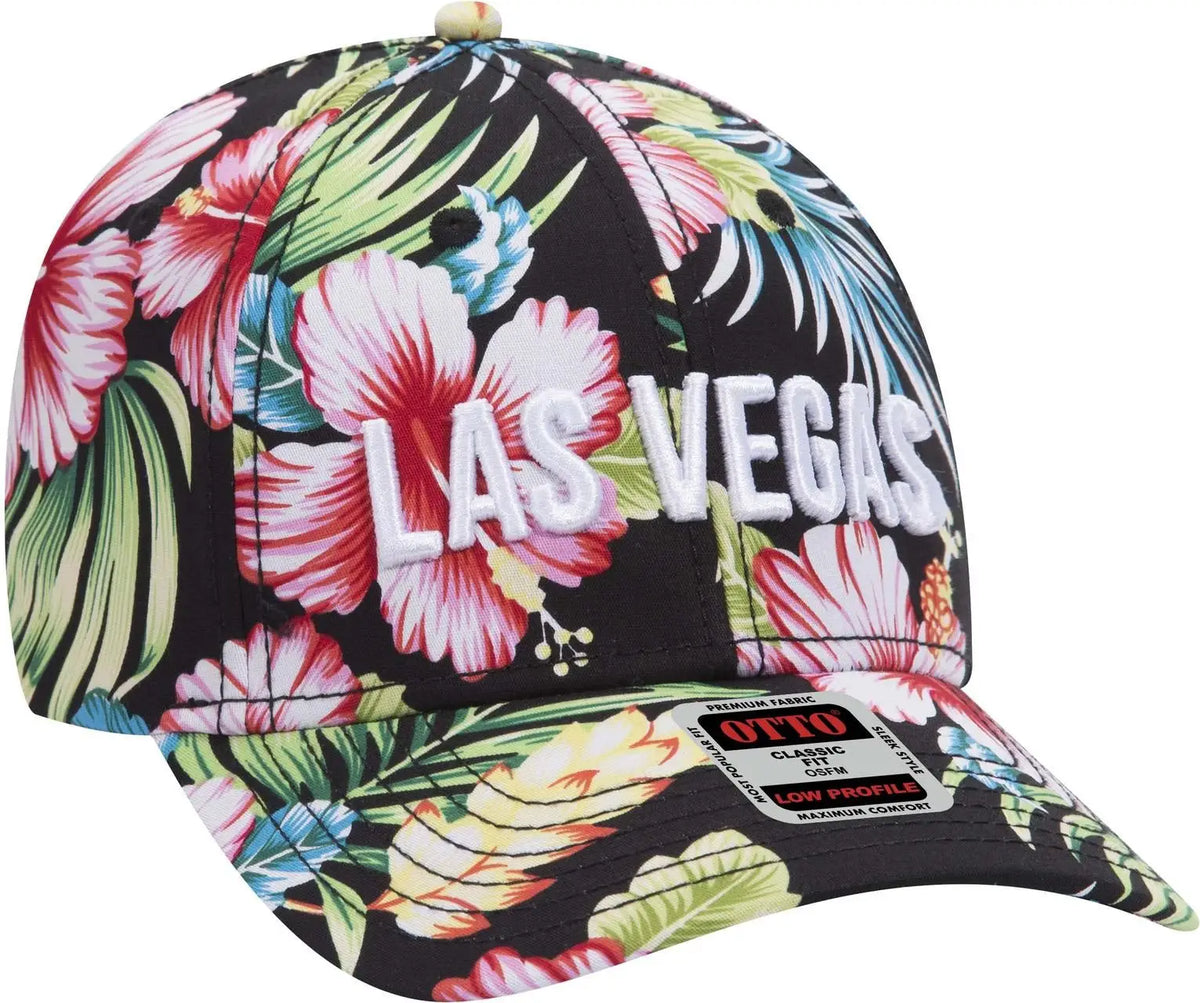 Otto 19-061 6 Panel Low Profile Baseball Cap - Design001 - 1/2’’ - 7 5/8’’