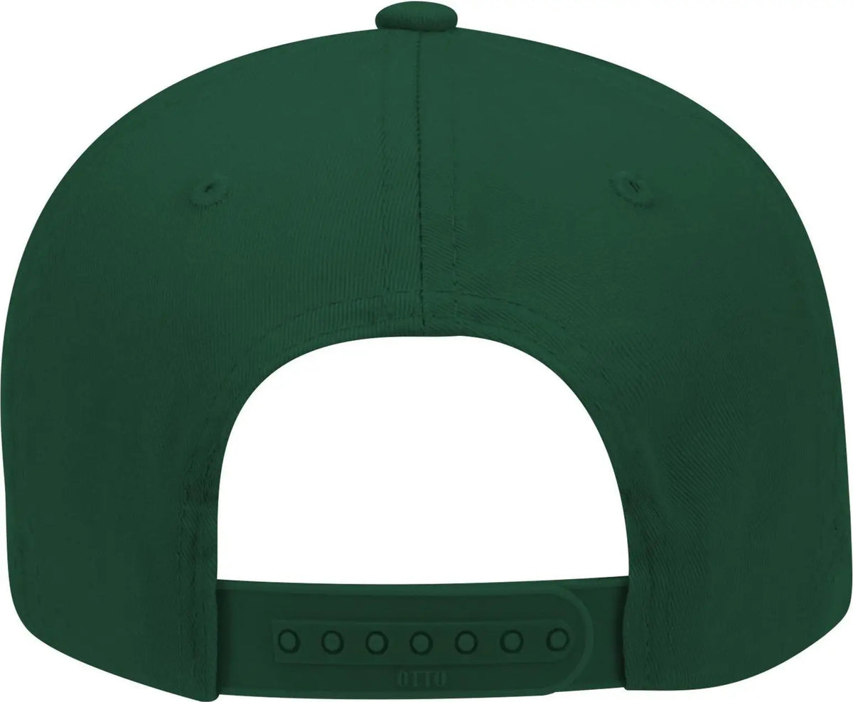 Otto 19-061 6 Panel Low Profile Baseball Cap - Dk. Green - 1/2’’ - 7 5/8’’