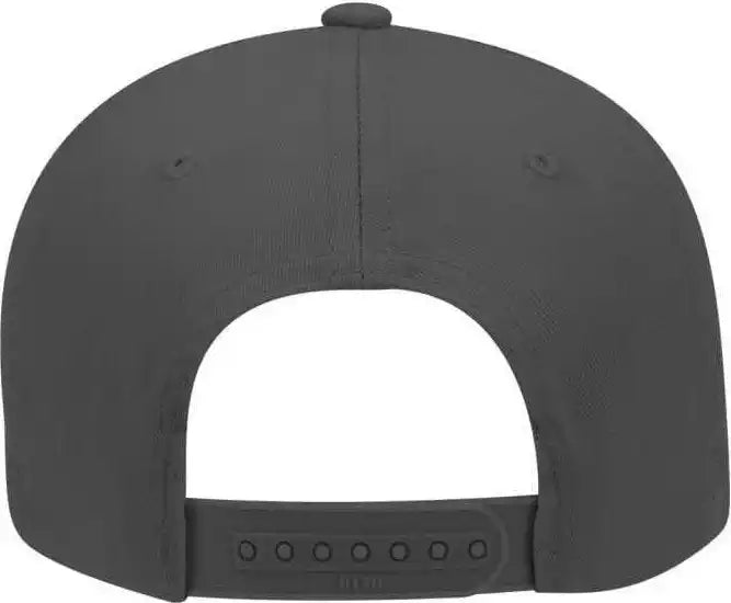 Otto 19-061 Cotton Twill Low Profile Pro Style Cap with Fabric Adjustable Hook - Charcoal Gray - Dark / one Size Fits
