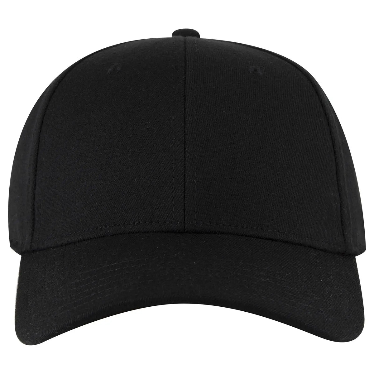 Otto 19-1 ?Otto Comfy Fit’ 6 Panel Low Profile Baseball Cap - Black - 7 3/8’’ - 5/8’’