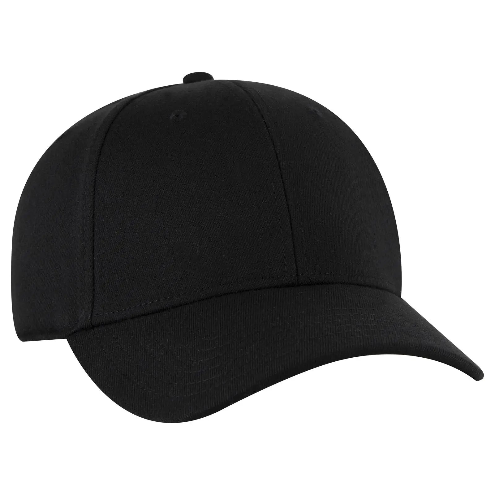 Otto 19-1 ?Otto Comfy Fit’ 6 Panel Low Profile Baseball Cap - Black - 7 3/8’’ - 5/8’’