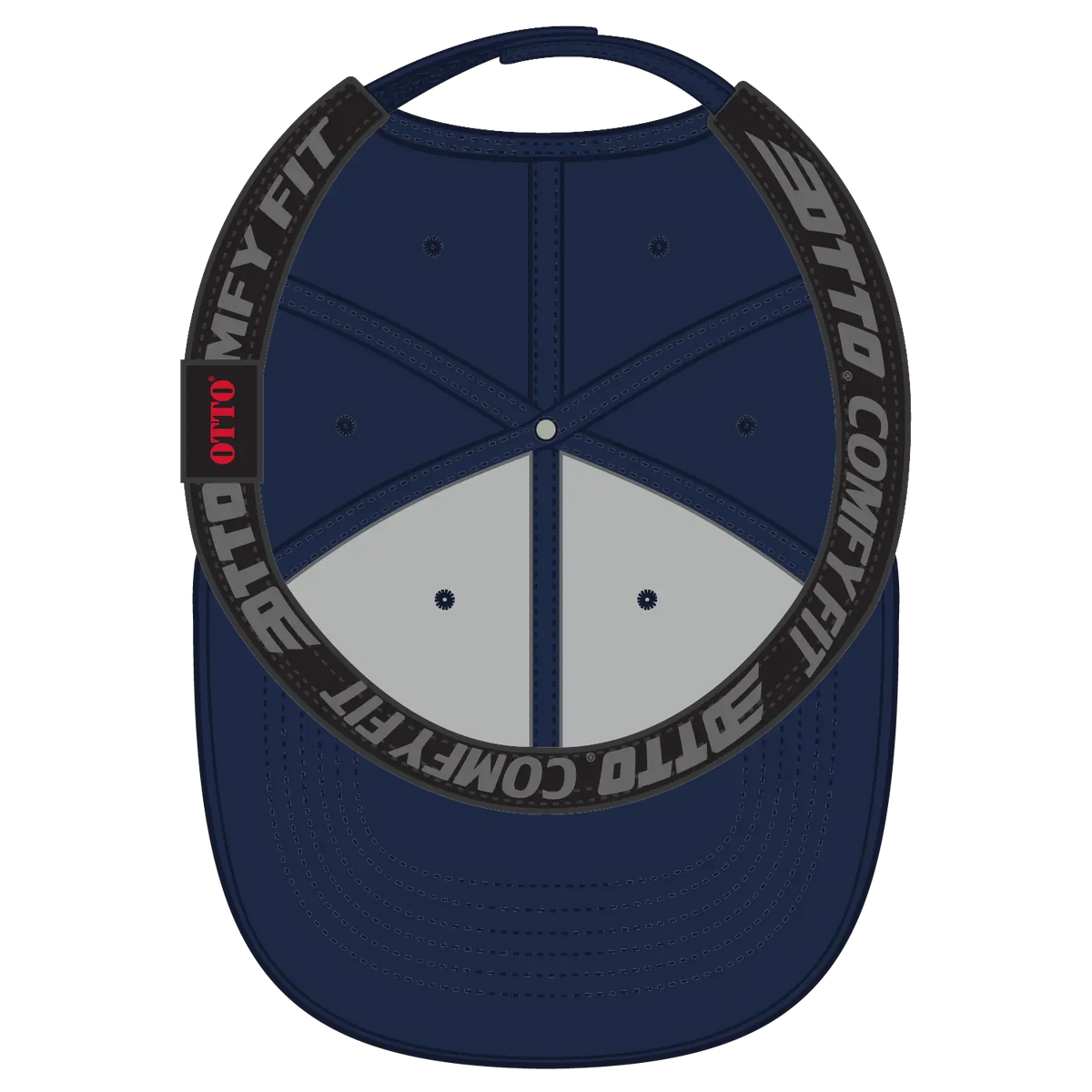 Otto 19-1 ?Otto Comfy Fit’ 6 Panel Low Profile Baseball Cap - Navy - 7 3/8’’ - 5/8’’