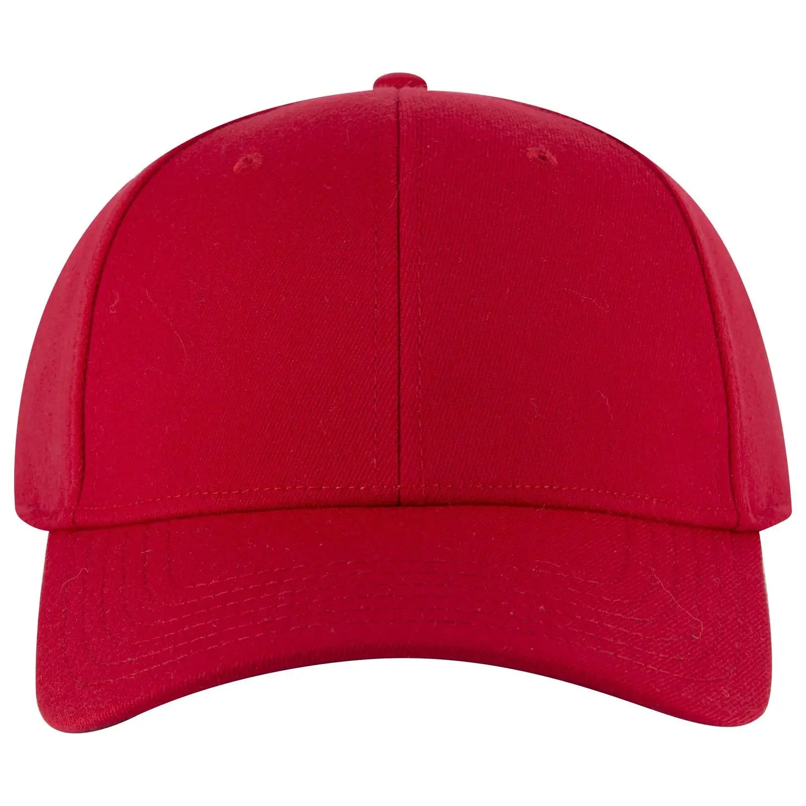 Otto 19-1 ?Otto Comfy Fit’ 6 Panel Low Profile Baseball Cap - Red - 7 3/8’’ - 5/8’’