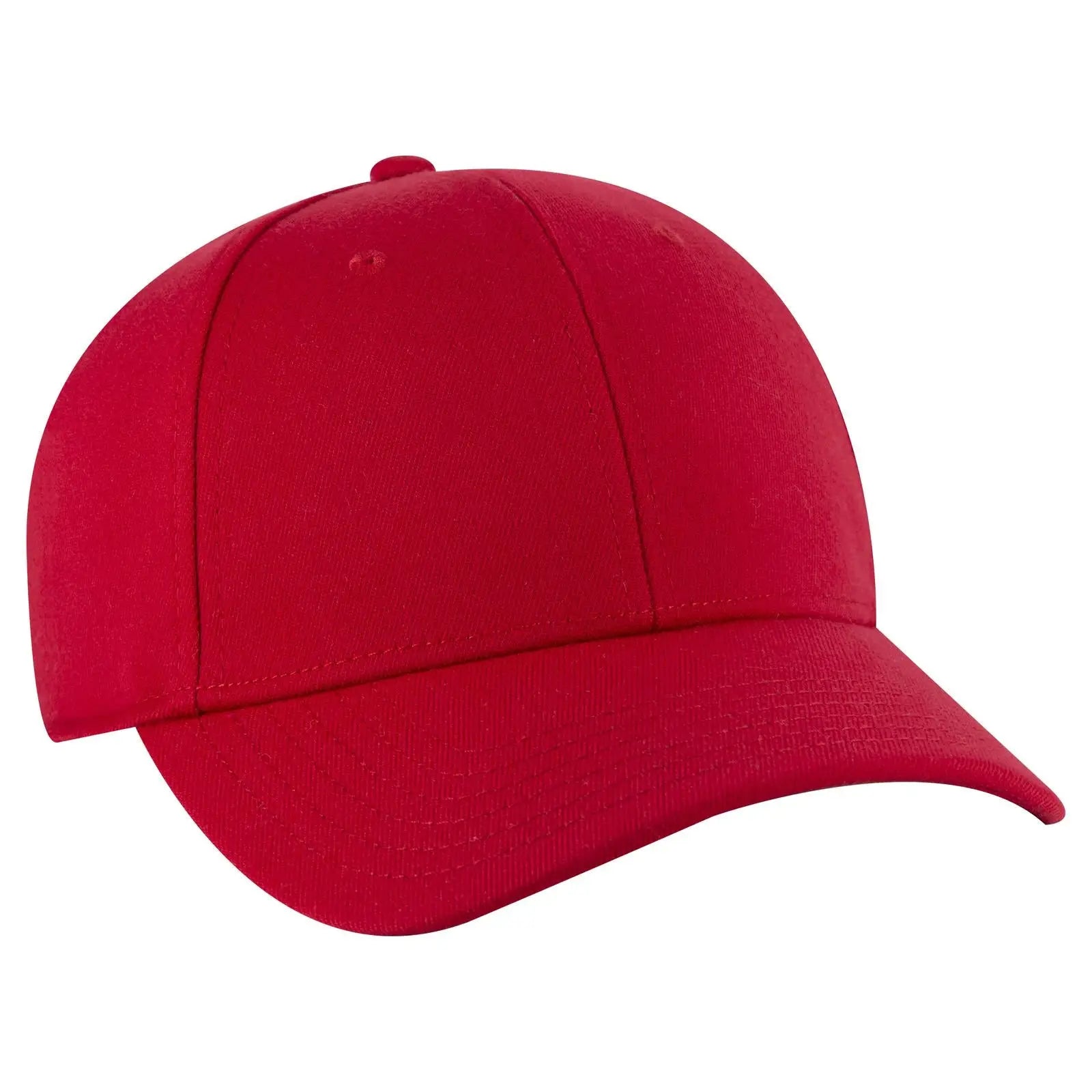 Otto 19-1 ?Otto Comfy Fit’ 6 Panel Low Profile Baseball Cap - Red - 7 3/8’’ - 5/8’’