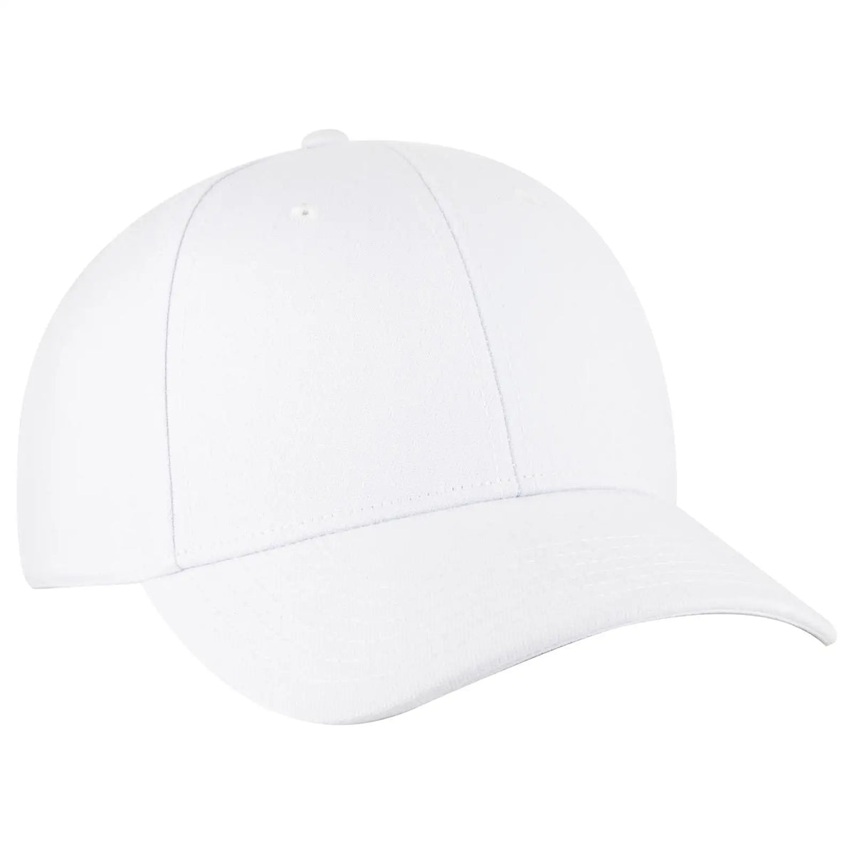 Otto 19-1 ?Otto Comfy Fit’ 6 Panel Low Profile Baseball Cap - White - 7 3/8’’ - 5/8’’