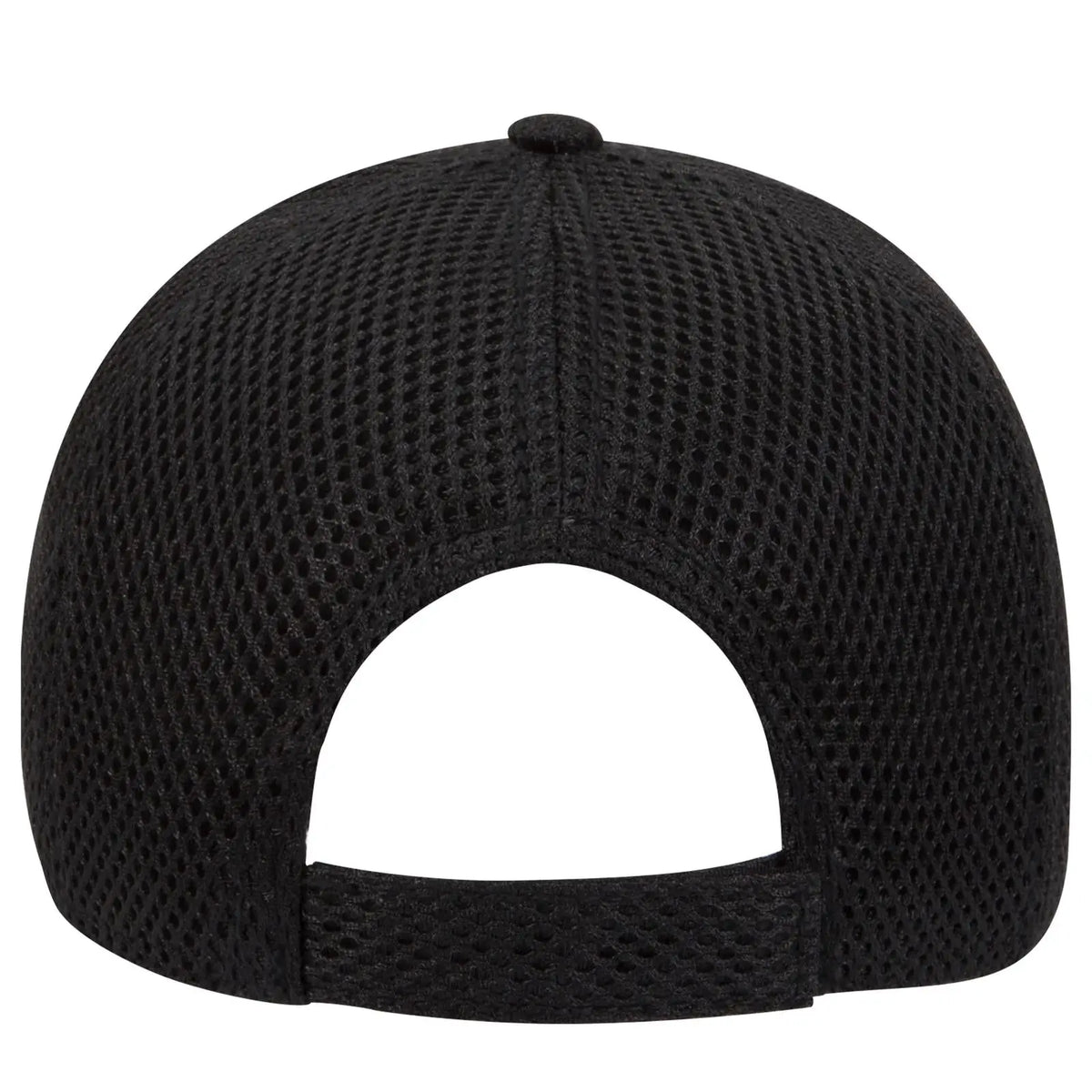 Otto 19-1036 6 Panel Low Profile Baseball Cap - Black - 7 3/8’’ - 5/8’’