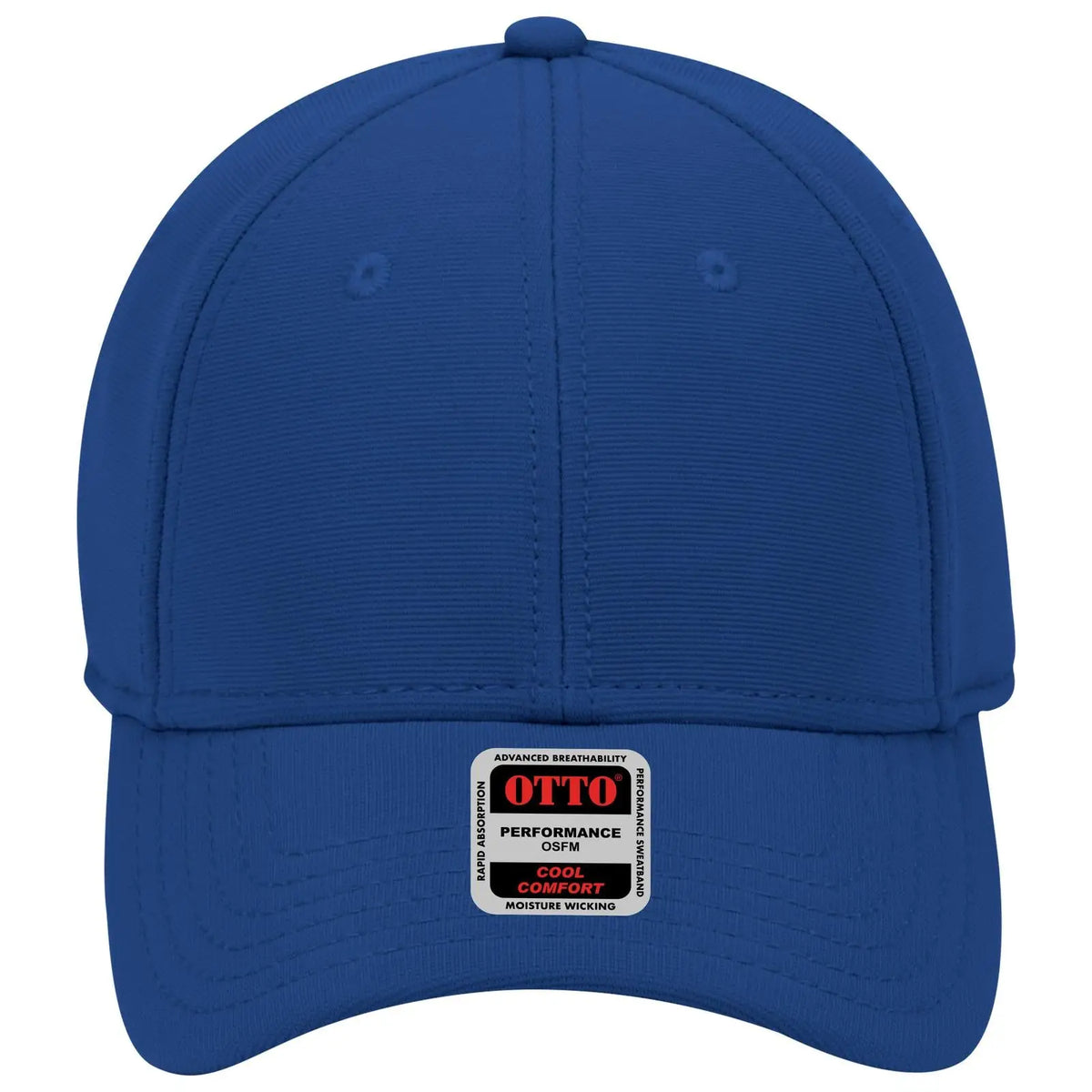 Otto 19-1051 6 Panel Low Profile Baseball Cap - Royal - 7 3/8’’ - 5/8’’