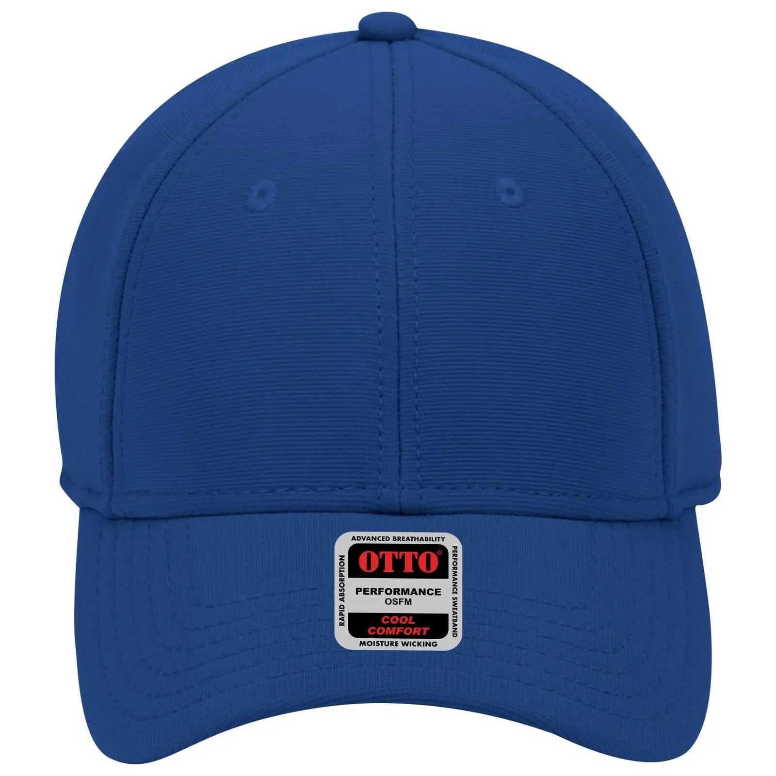 Otto 19-1051 6 Panel Low Profile Baseball Cap - Royal - 7 3/8’’ - 5/8’’