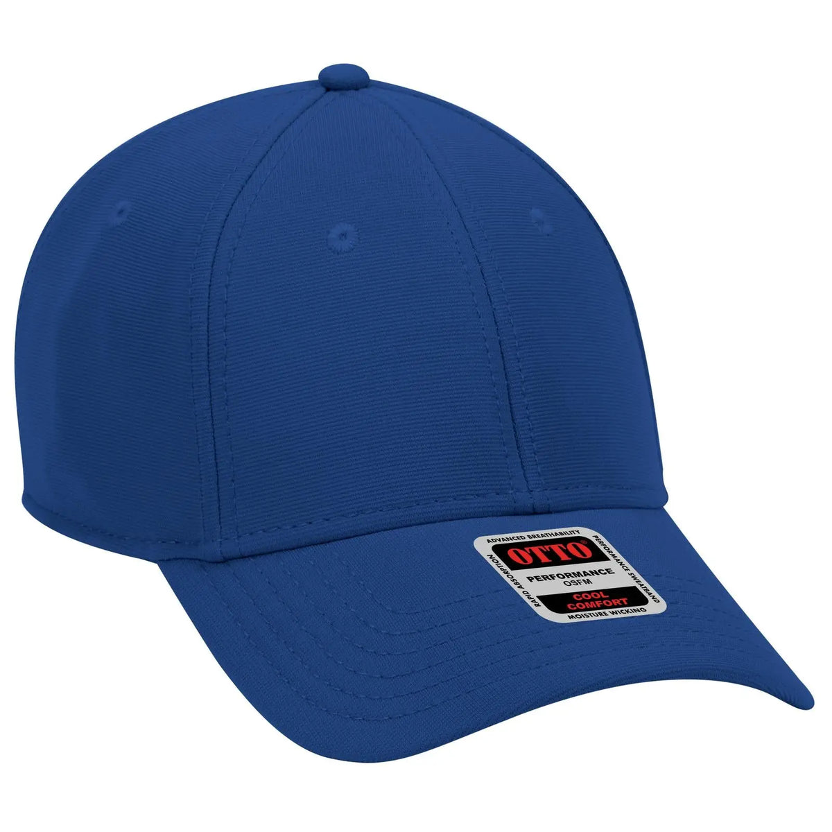 Otto 19-1051 6 Panel Low Profile Baseball Cap - Royal - 7 3/8’’ - 5/8’’