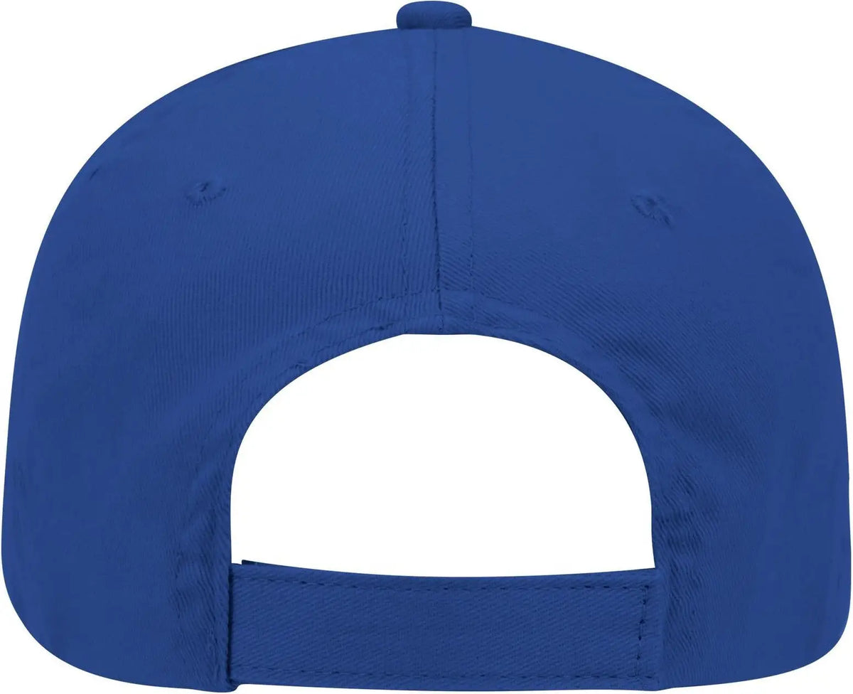 Otto 19-1109 6 Panel Low Profile Baseball Cap - Royal - 1/2’’ - 7 5/8’’
