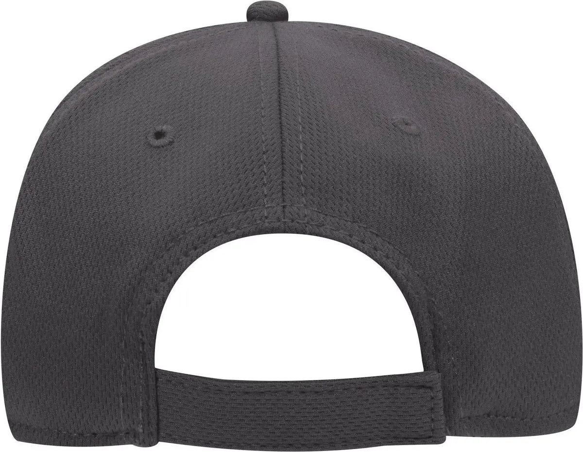 Otto 19-1122 6 Panel Low Profile Baseball Cap - Char. Gray - 1/2’’ - 7 5/8’’