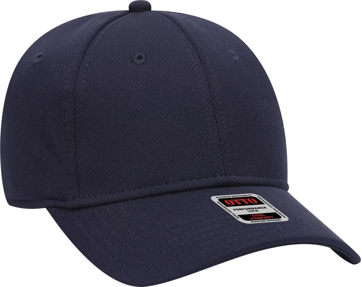 Otto 19-1122 6 Panel Low Profile Baseball Cap - Navy - 1/2’’ - 7 5/8’’