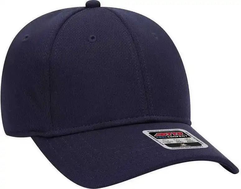Otto 19-1122 Sweatband 6 Panel Low Profile Baseball Cap - Navy - one Size Fits Most