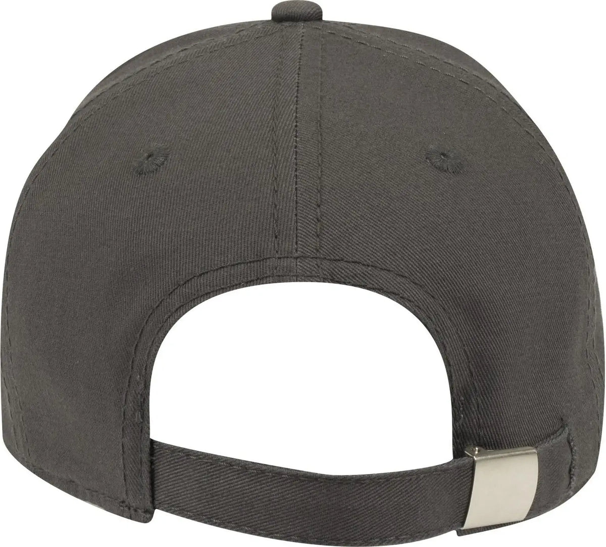 Otto 19-1203 6 Panel Low Profile Baseball Cap - Char. Gray - 1/2’’ - 7 5/8’’