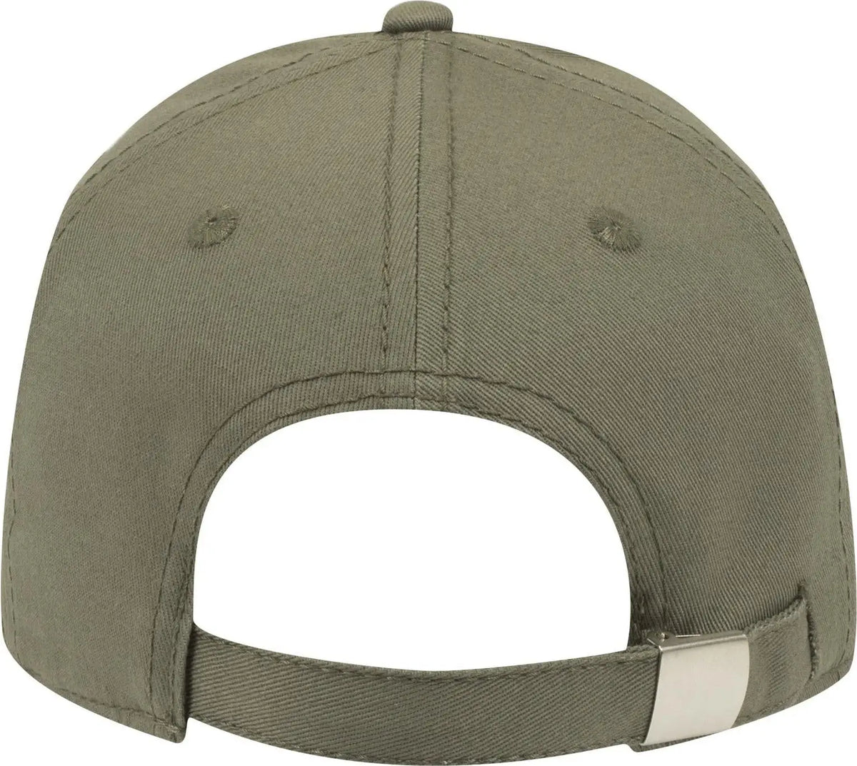 Otto 19-1203 6 Panel Low Profile Baseball Cap - Ol. Green - 1/2’’ - 7 5/8’’