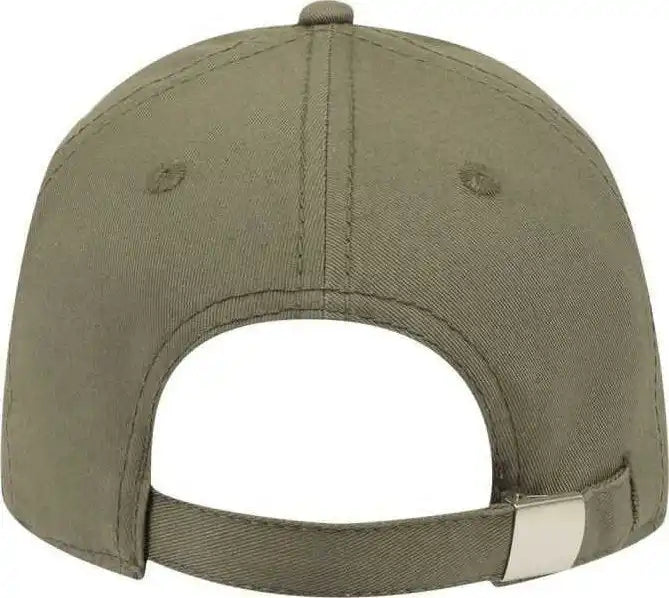 Otto 19-1203 Superior Cotton Twill 6 Panel Low Profile Baseball Cap - Olive Green - one Size Fits Most
