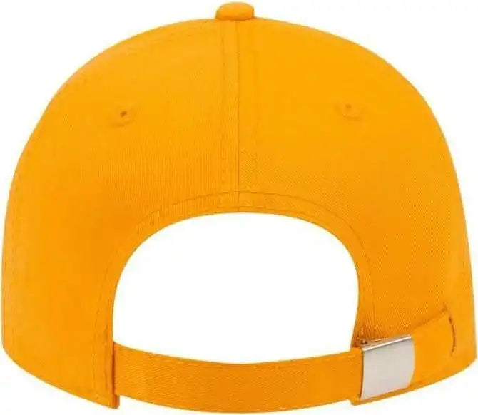 Otto 19-1203 Superior Cotton Twill 6 Panel Low Profile Baseball Cap - Gold - one Size Fits Most