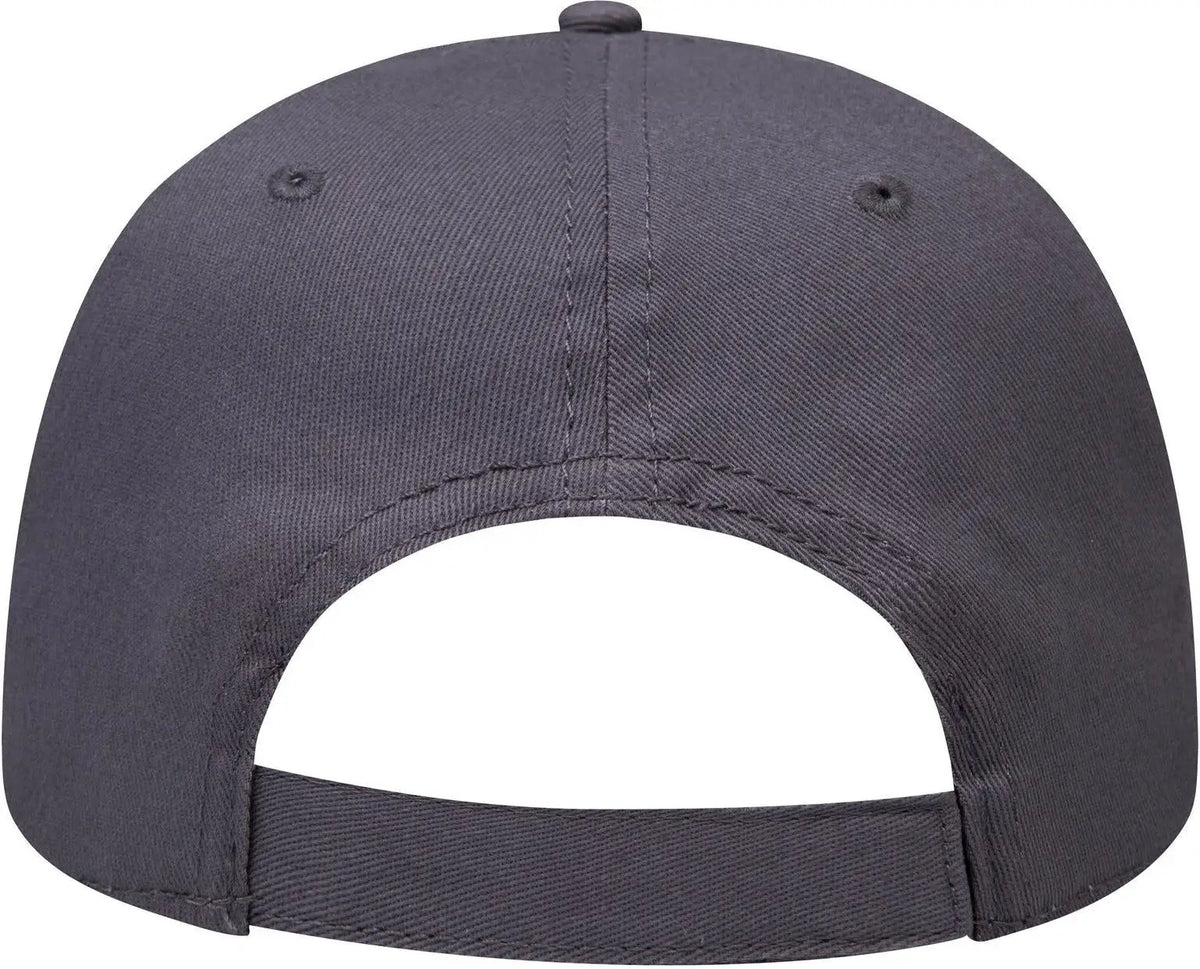 Otto 19-1227 ?Otto Comfy Fit’ 6 Panel Low Profile Baseball Cap - Char. Gray - 1/2’’ - 7 5/8’’