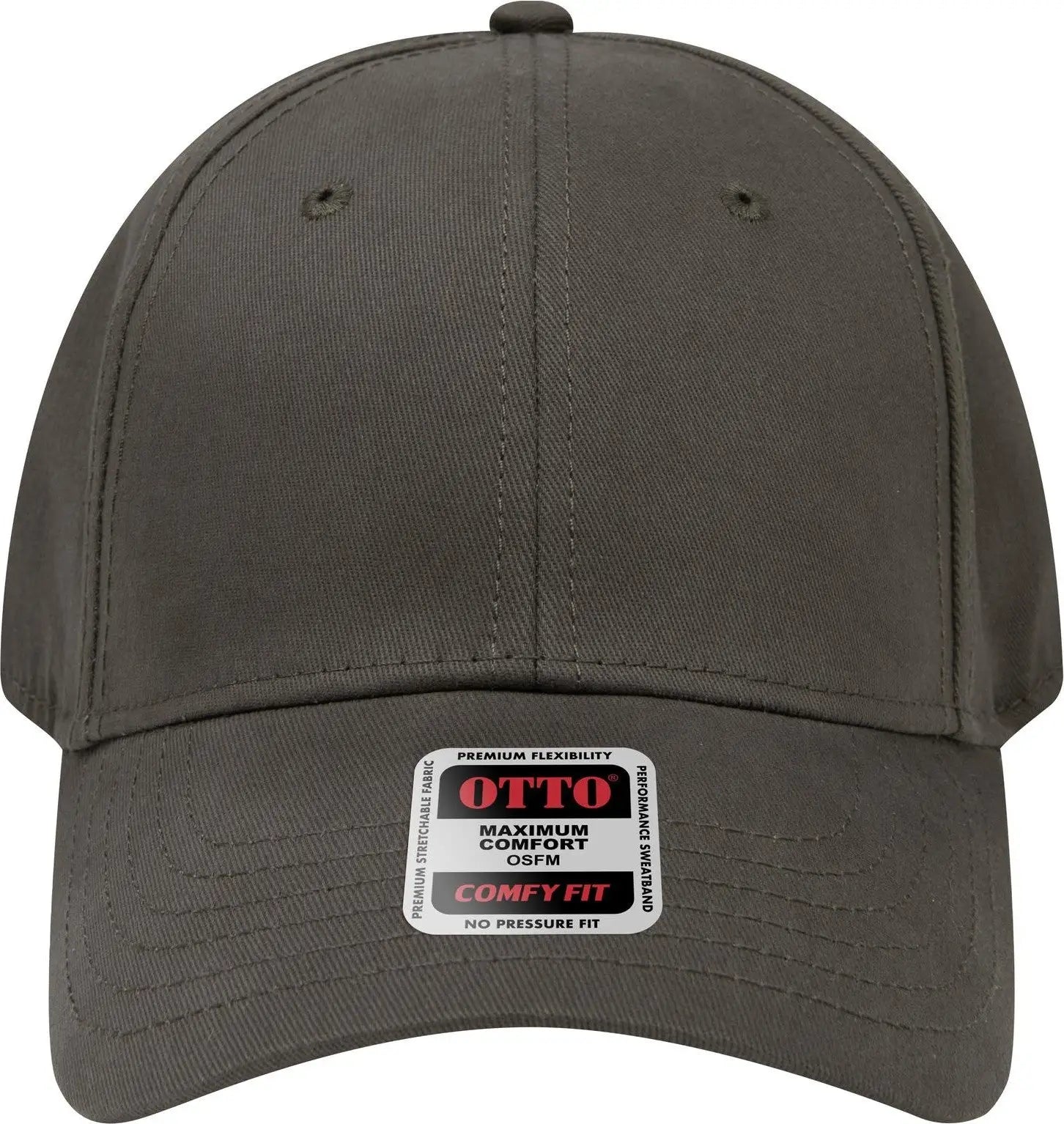 Otto 19-1227 ?Otto Comfy Fit’ 6 Panel Low Profile Baseball Cap - Dk. Ol. Green - 1/2’’ - 7 5/8’’