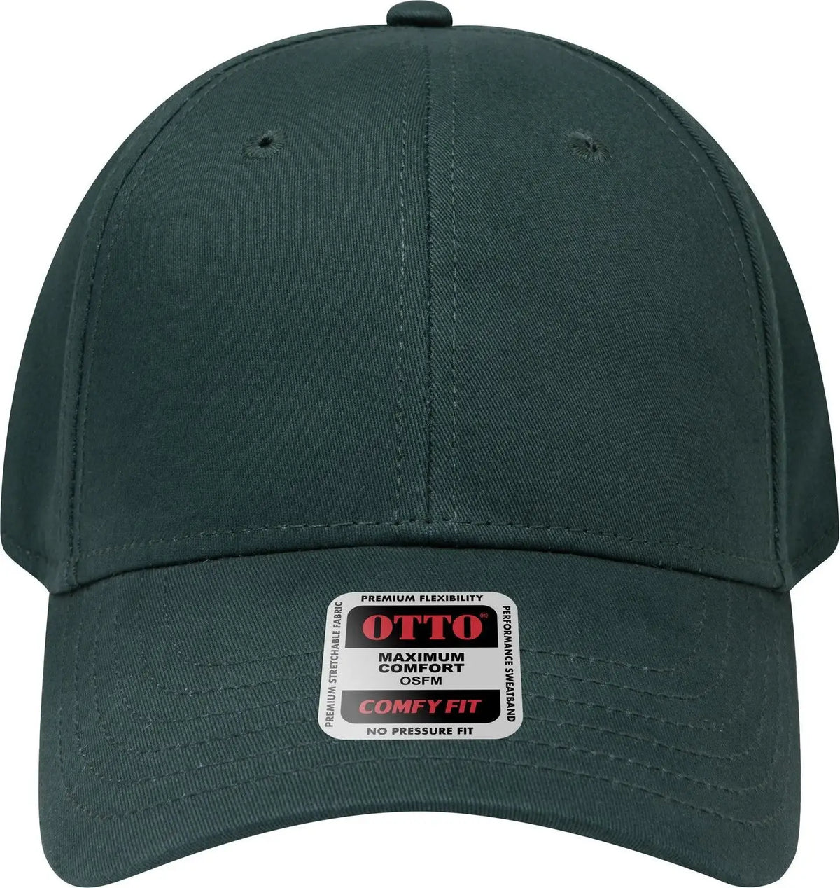 Otto 19-1227 ?Otto Comfy Fit’ 6 Panel Low Profile Baseball Cap - Dk. Green - 1/2’’ - 7 5/8’’