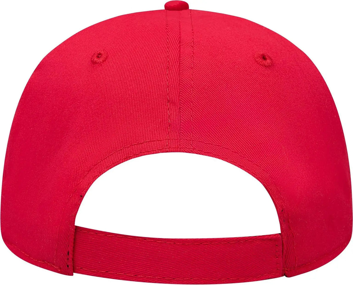 Otto 19-1227 ?Otto Comfy Fit’ 6 Panel Low Profile Baseball Cap - Red - 1/2’’ - 7 5/8’’