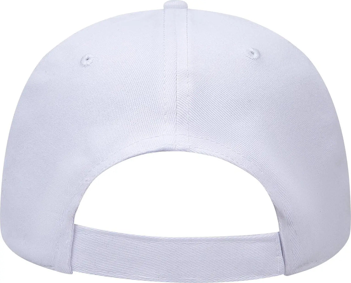 Otto 19-1227 ?Otto Comfy Fit’ 6 Panel Low Profile Baseball Cap - White - 1/2’’ - 7 5/8’’
