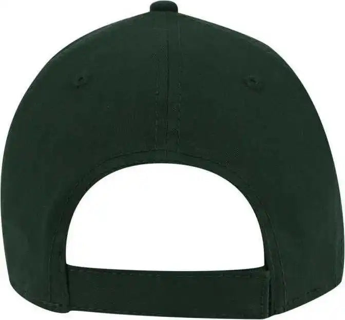 Otto 19-1227 Ultra Fine Brushed Stretchable Superior Cotton Twill 6 Panel Low Profile Baseball Cap - Dark Green