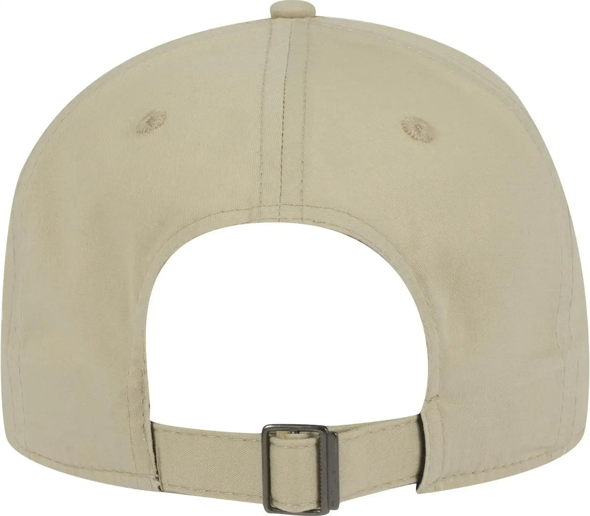 Otto 19-1229 6 Panel Low Profile Baseball Cap - Khaki - 1/2’’ - 7 5/8’’