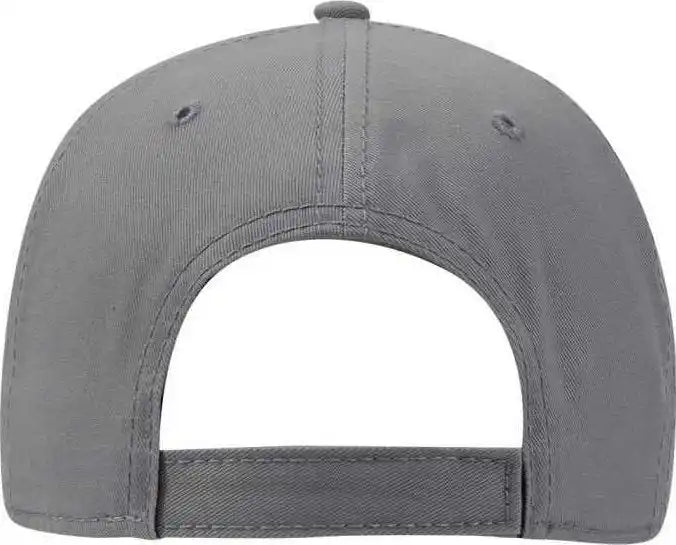 Otto 19-1232 Comfy Fit 6 Panel Low Profile Baseball Cap - Heather Gray - one Size Fits Most