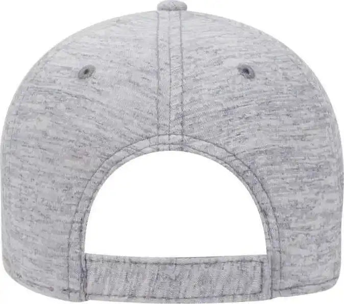 Otto 19-1232 Comfy Fit 6 Panel Low Profile Baseball Cap - Heather Gray - one Size Fits Most