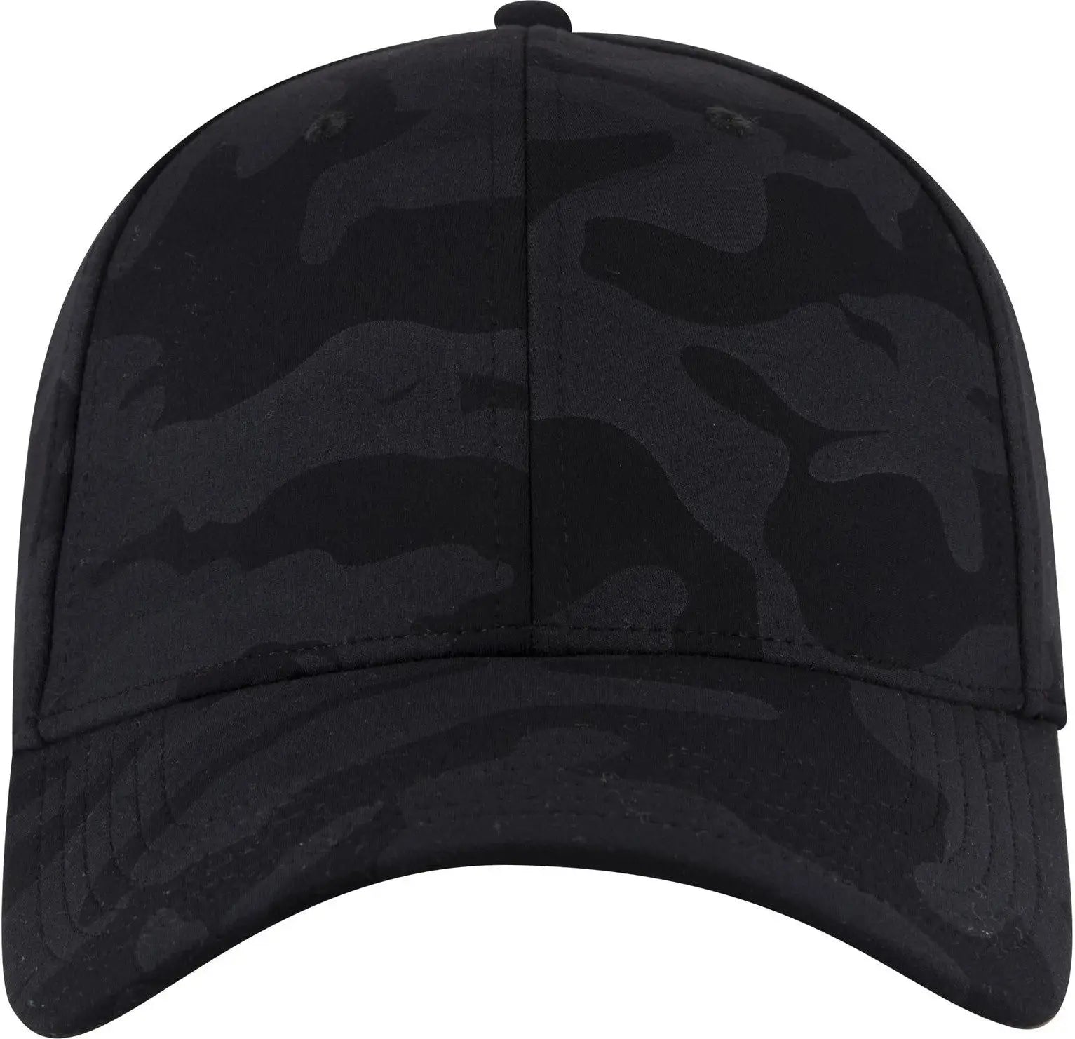 Otto 19-1232 ?Otto Comfy Fit’ 6 Panel Low Profile Baseball Cap - Blk/ch.gry - 1/2’’ - 7 5/8’’