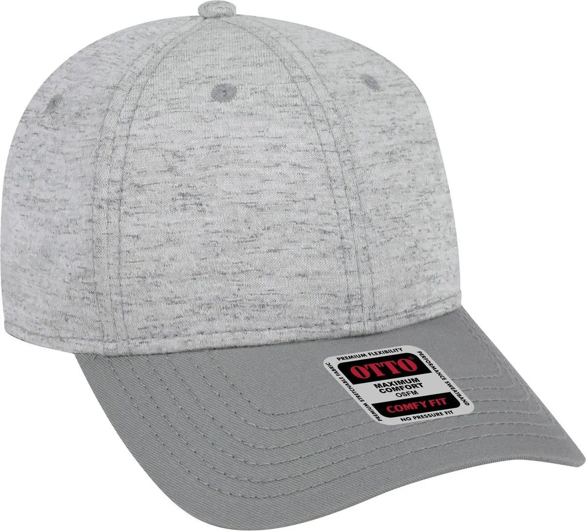 Otto 19-1232 ?Otto Comfy Fit’ 6 Panel Low Profile Baseball Cap - Gry/h. Gry - 1/2’’ - 7 5/8’’