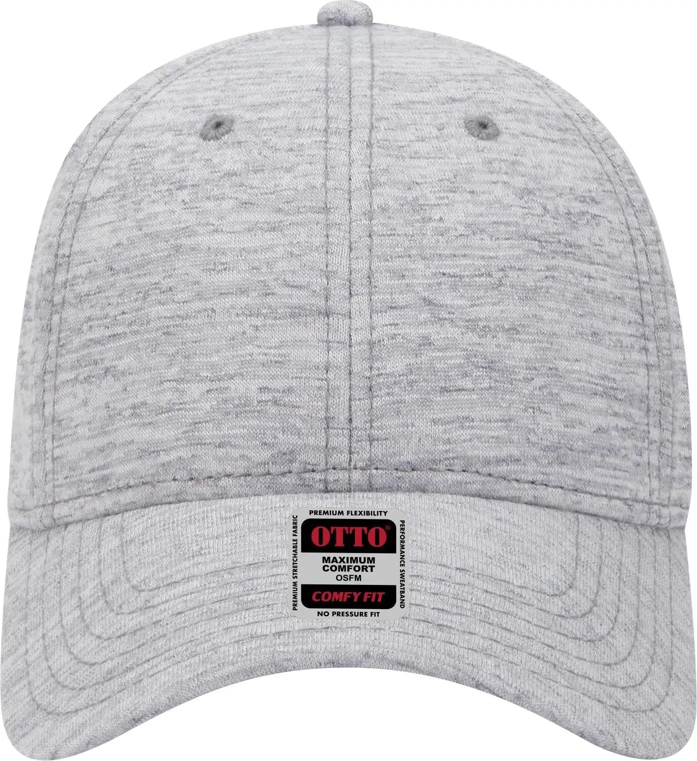 Otto 19-1232 ?Otto Comfy Fit’ 6 Panel Low Profile Baseball Cap - Heath. Gray - 1/2’’ - 7 5/8’’