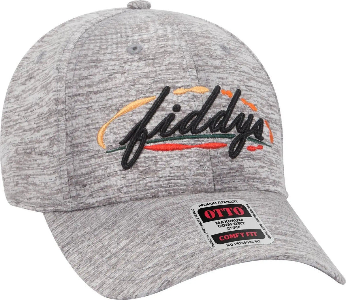 Otto 19-1232 ?Otto Comfy Fit’ 6 Panel Low Profile Baseball Cap - Heath. Gray - 1/2’’ - 7 5/8’’