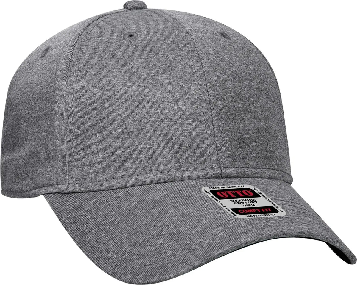 Otto 19-1232 ?Otto Comfy Fit’ 6 Panel Low Profile Baseball Cap - Heath. Black - 1/2’’ - 7 5/8’’