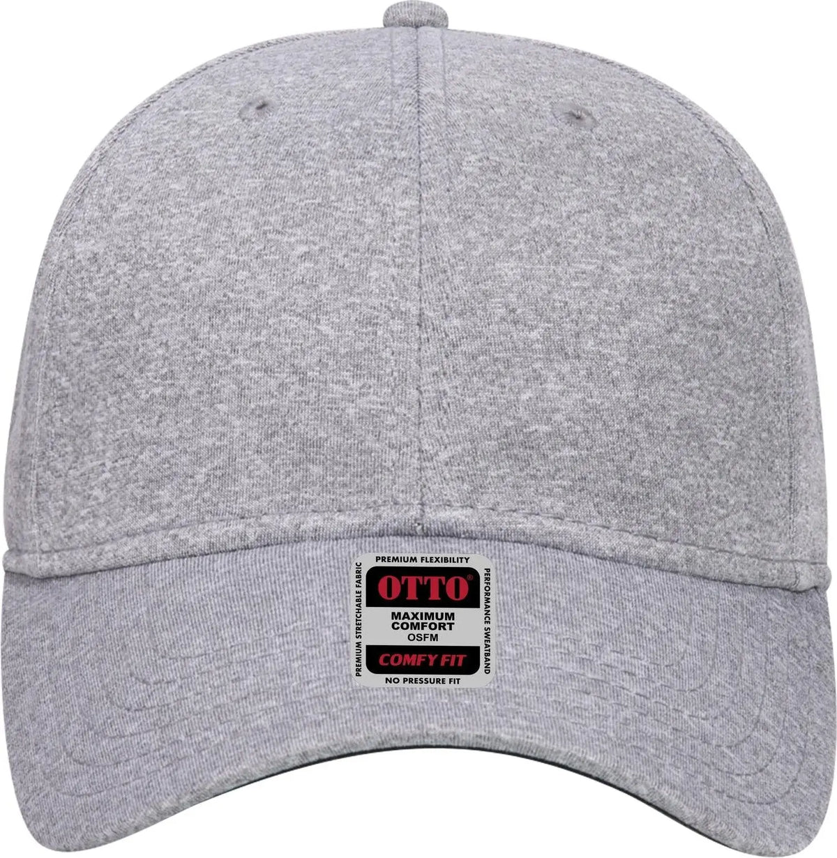 Otto 19-1232 ?Otto Comfy Fit’ 6 Panel Low Profile Baseball Cap - Heath. Gray - 1/2’’ - 7 5/8’’