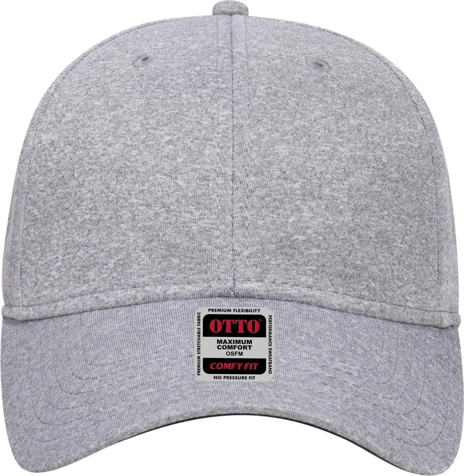 Otto 19-1232 ?Otto Comfy Fit’ 6 Panel Low Profile Baseball Cap - Heath. Gray - 1/2’’ - 7 5/8’’