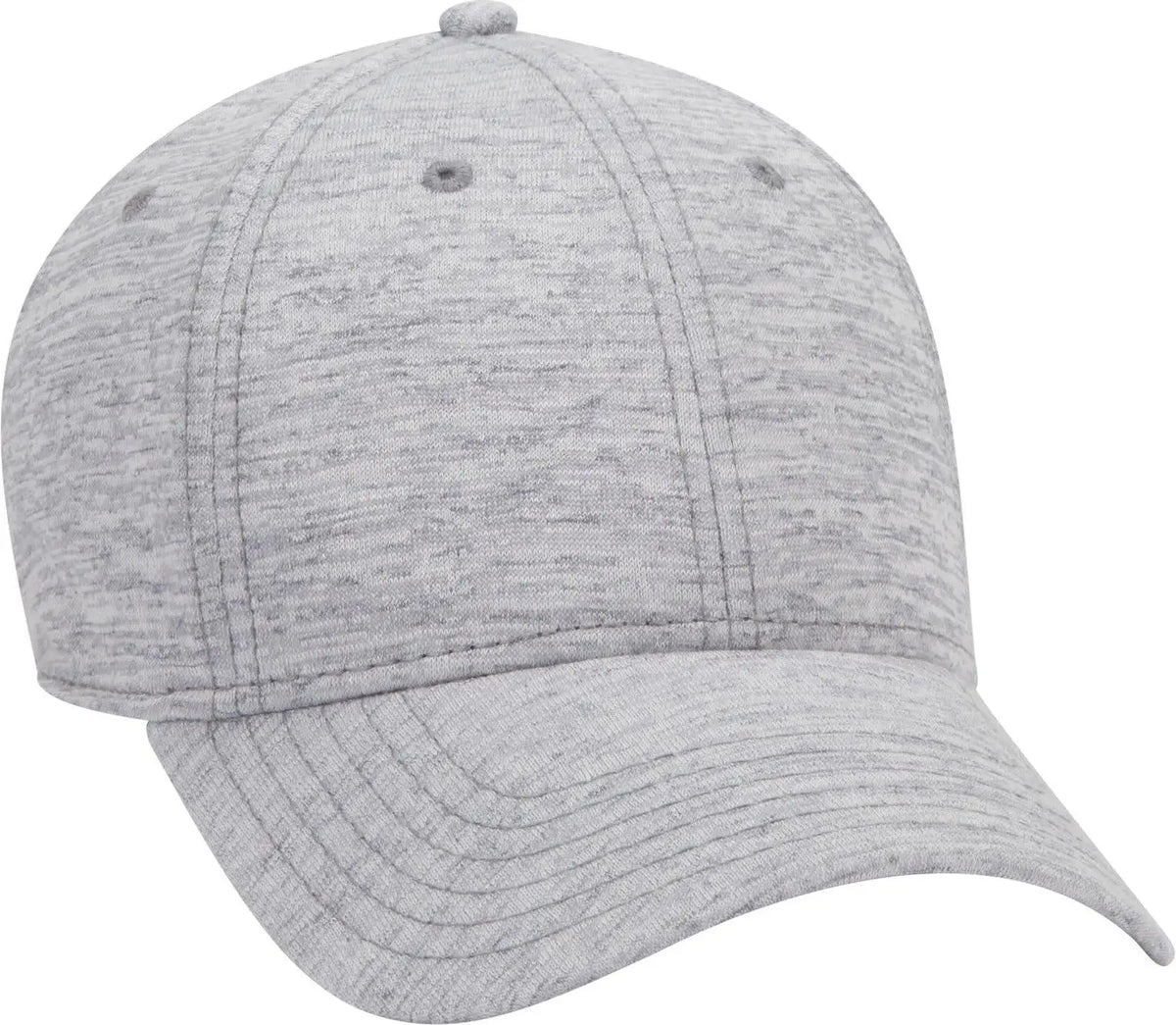 Otto 19-1232a 6 Panel Low Profile Baseball Cap - Heath. Gray - 1/2’’ - 7 5/8’’