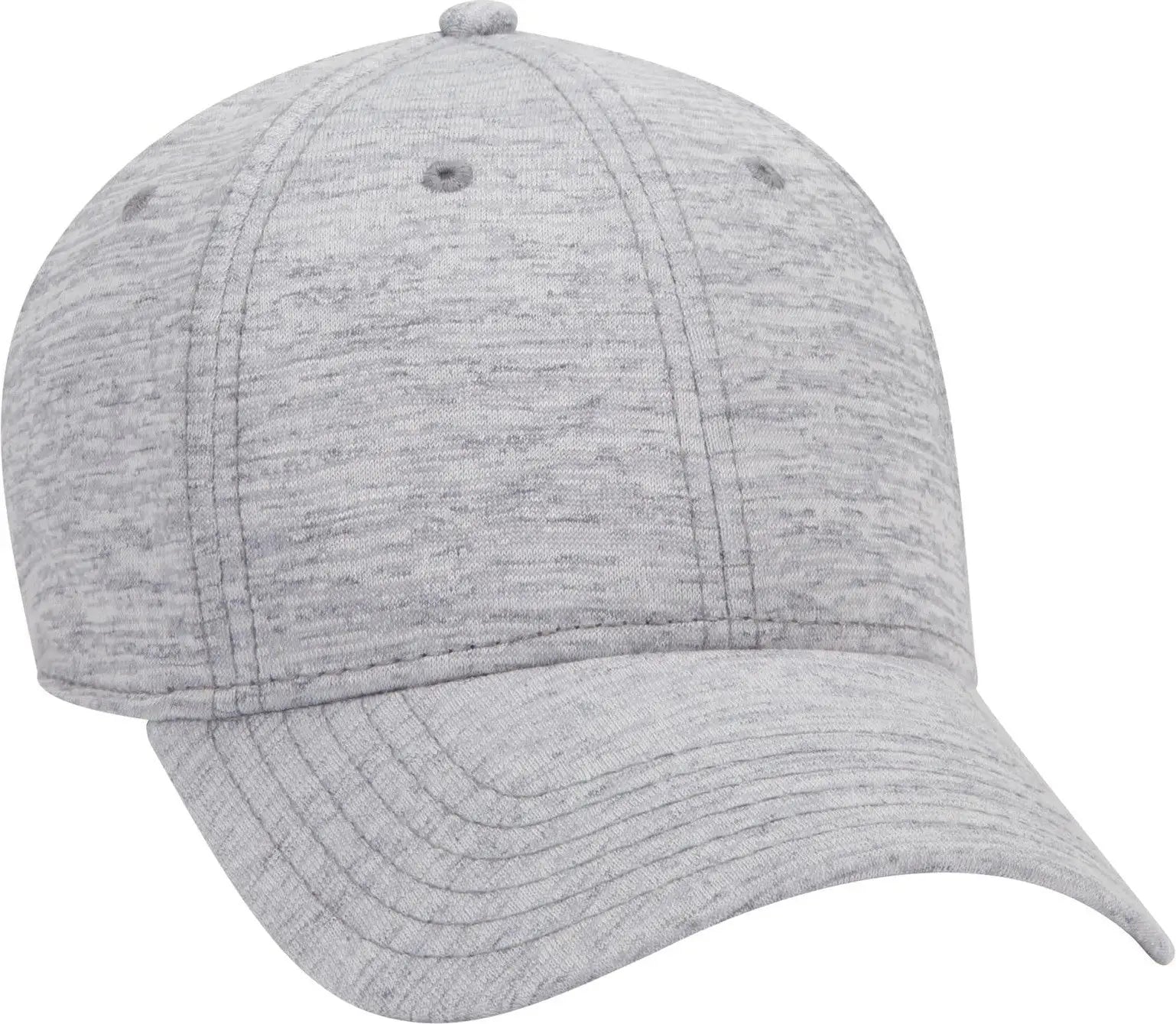 Otto 19-1232a 6 Panel Low Profile Baseball Cap - Heath. Gray - 1/2’’ - 7 5/8’’
