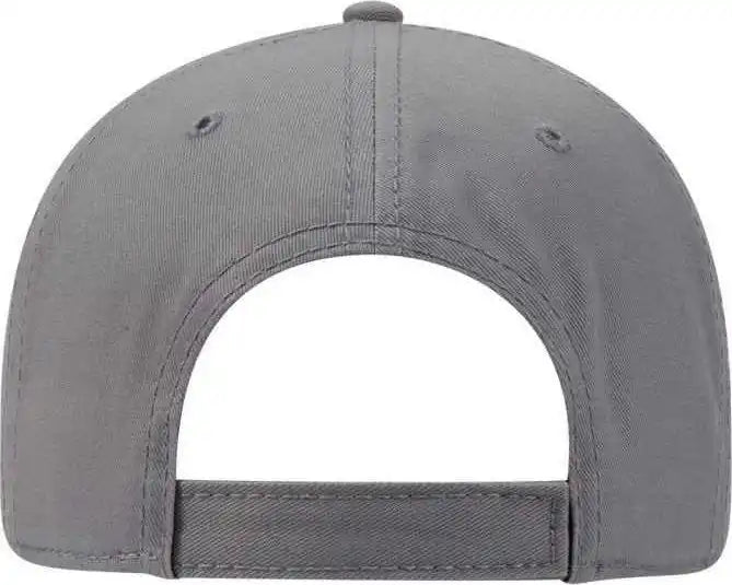 Otto 19-1232a 6 Panel Low Profile Baseball Cap - Heather Gray - one Size Fits Most