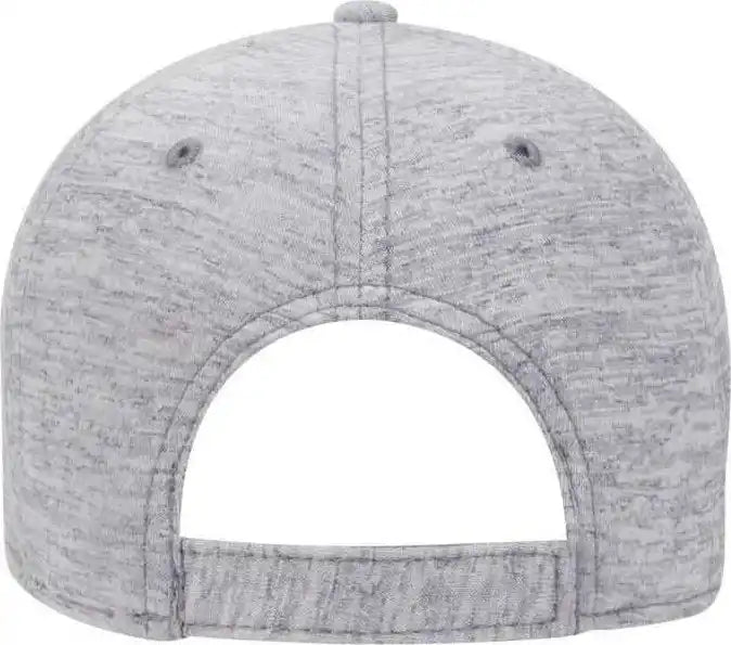 Otto 19-1232a 6 Panel Low Profile Baseball Cap - Heather Gray - one Size Fits Most