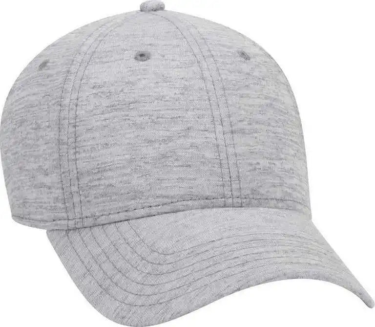 Otto 19-1232a 6 Panel Low Profile Baseball Cap - Heather Gray - one Size Fits Most