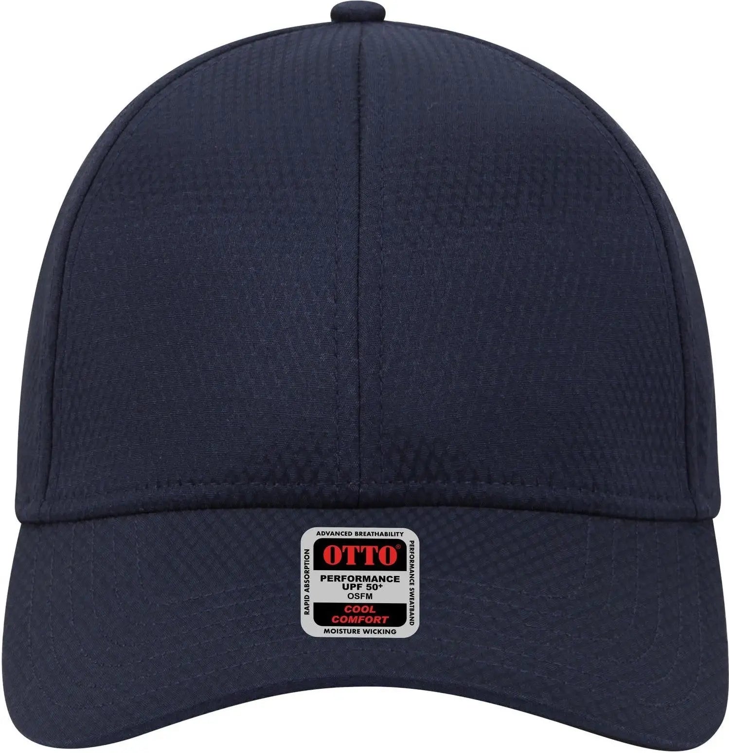 Otto 19-1253 Upf 50+ 6 Panel Low Profile Baseball Cap - Navy - 1/2’’ - 7 5/8’’