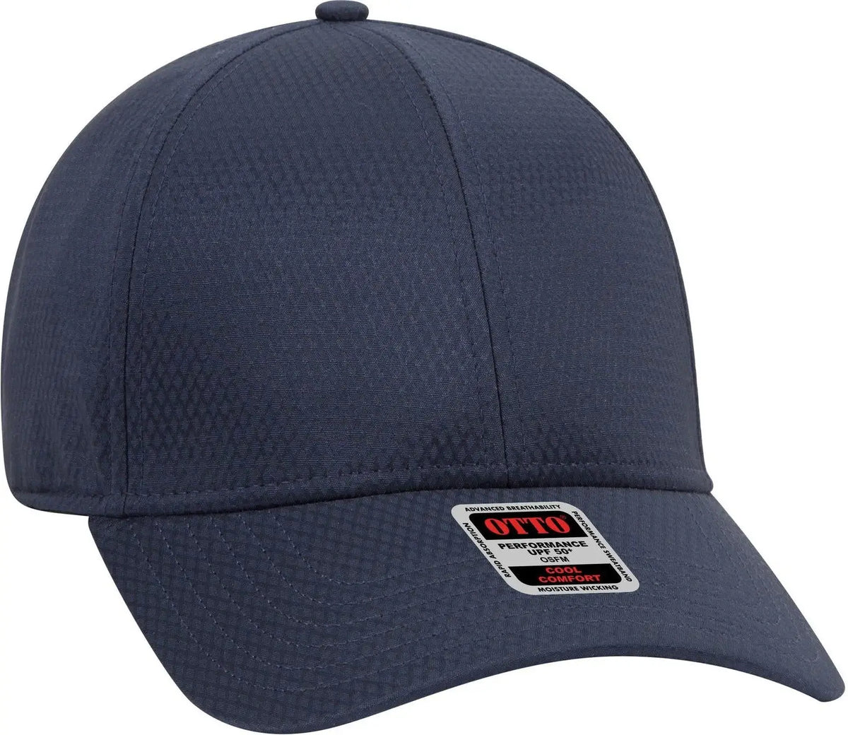 Otto 19-1253 Upf 50+ 6 Panel Low Profile Baseball Cap - Navy