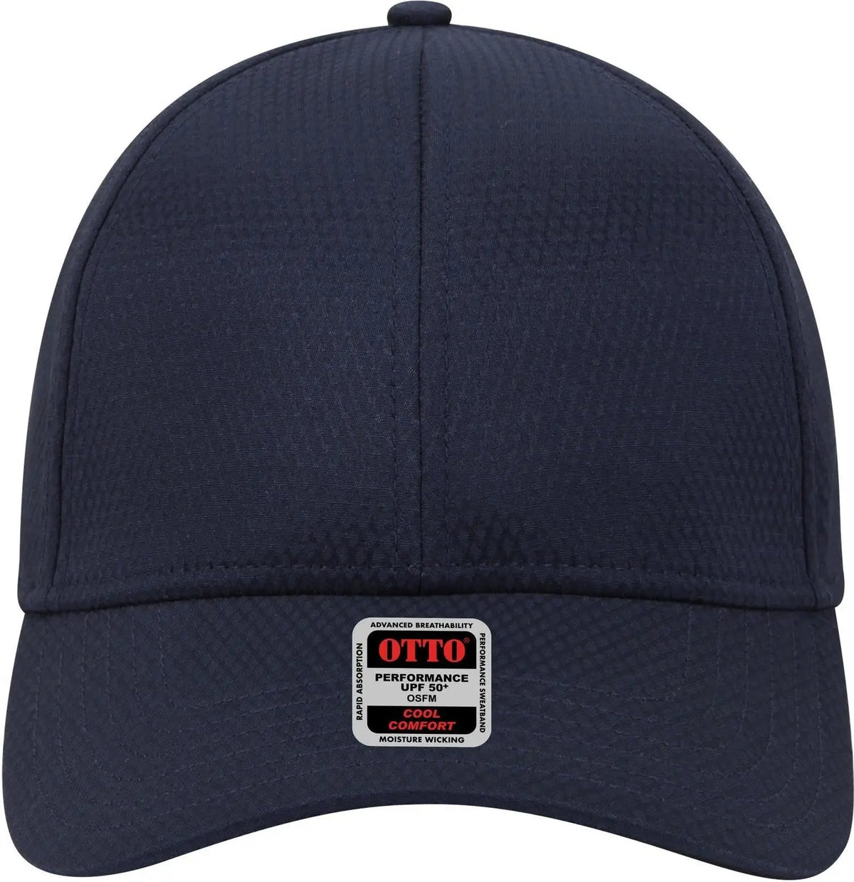 Otto 19-1253 Upf 50+ 6 Panel Low Profile Baseball Cap - Navy