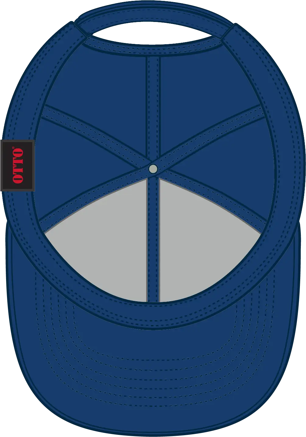Otto 19-1253 Upf 50+ 6 Panel Low Profile Baseball Cap - Royal - 1/2’’ - 7 5/8’’