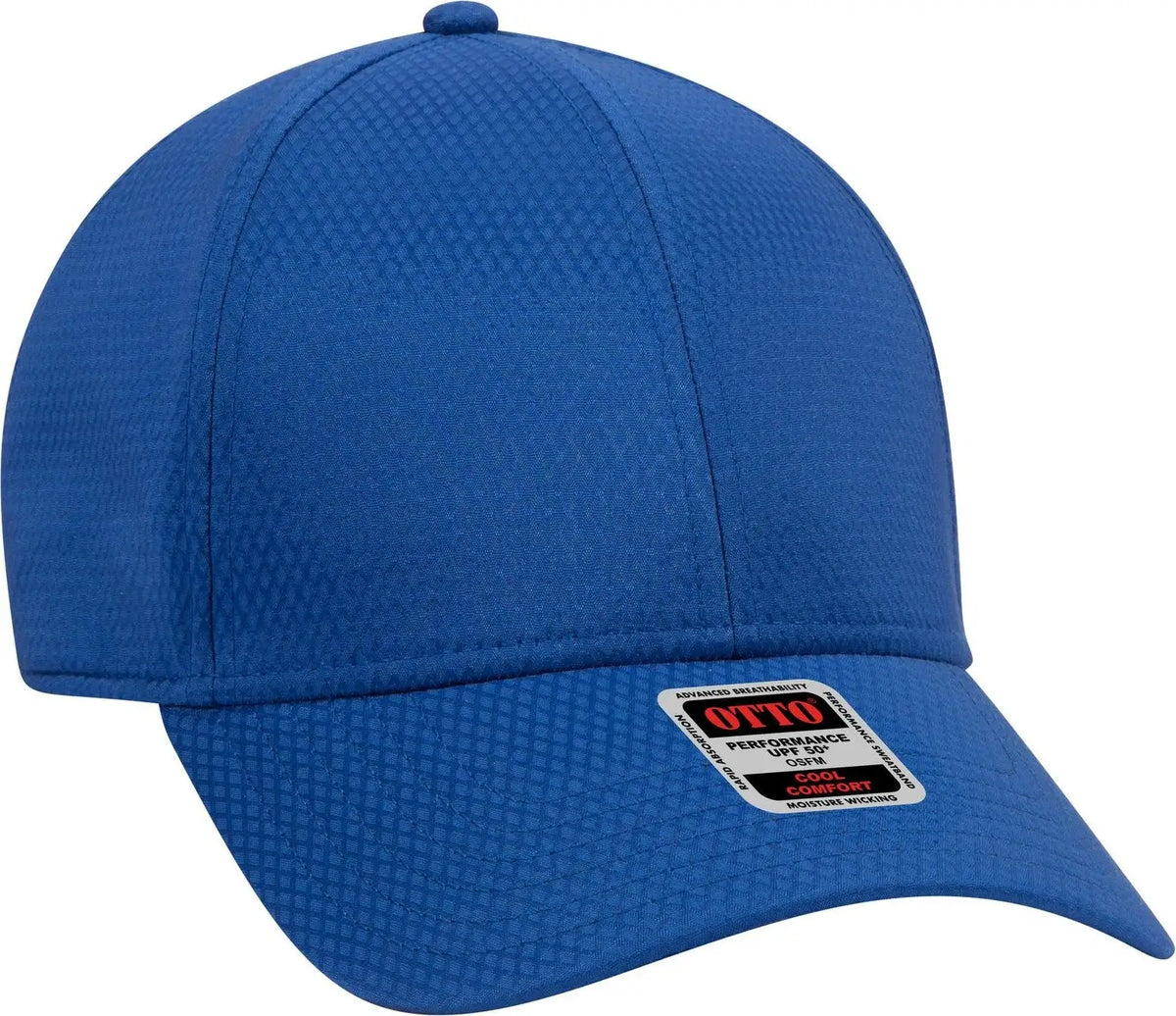 Otto 19-1253 Upf 50+ 6 Panel Low Profile Baseball Cap - Royal