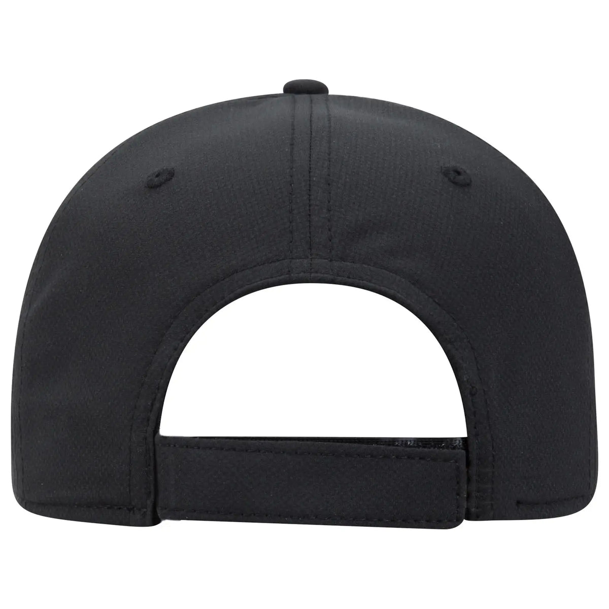 Otto 19-1256 Upf 50+ 6 Panel Low Profile Baseball Cap - Black - 7 3/8’’ - 5/8’’